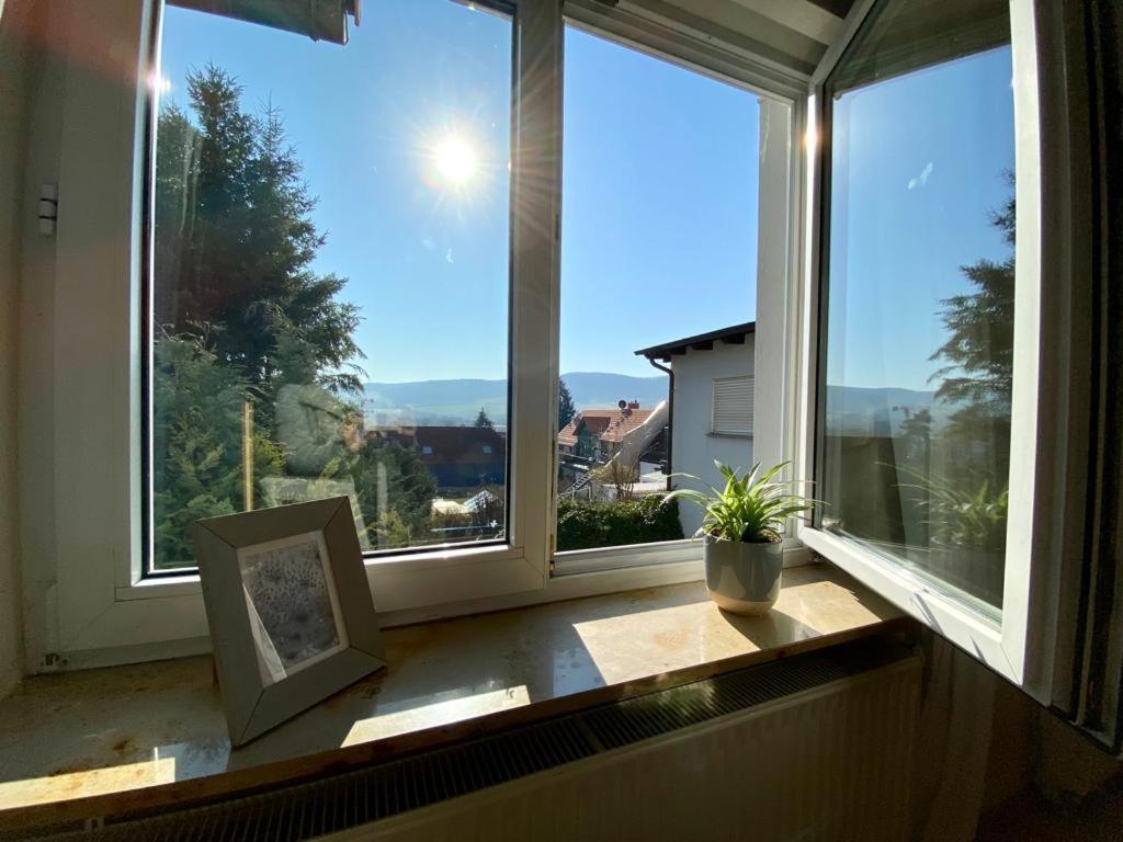 Ferienwohnung Bergblick Jena Dış mekan fotoğraf